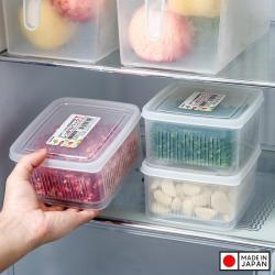 Hộp đựng thực phẩm có giá lót Nakaya Pack T 1.1L_7