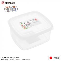 Hộp đựng thực phẩm vuông Nakaya Pack B 900ml_A