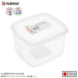 Hộp đựng thực phẩm vuông Nakaya Pack C 1200ml_A