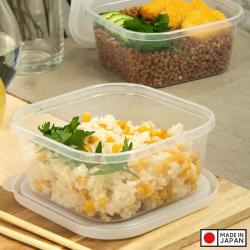 Set 2 hộp thực phẩm Nakaya Home Pack E2P 750ml - Brown_3
