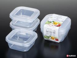 Set 3 hộp thực phẩm Nakaya Home Pack C3P 380ml - Clear_4