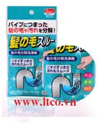 Bột tiêu, khử tóc trong đường ống vệ sinh_6