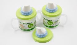 Cốc có núm dành cho bé 230ml - Màu xanh_3