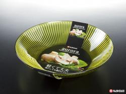 Đĩa tròn sâu lòng Auroma màu xanh rêu_10