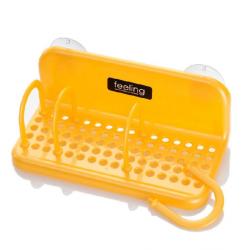 Giá đựng dụng cụ rửa chén, bát - Màu vàng_5