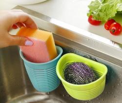 Giỏ đựng búi rác Inomata Flow - Màu trắng_3