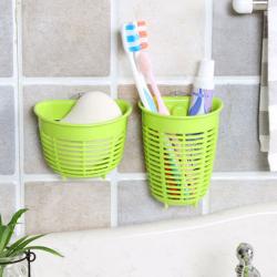 Giỏ đựng búi rác Inomata Flow - Màu xanh_4