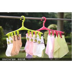 Móc 8 kẹp phơi quần áo Kokubo Ramo - Màu xanh_5