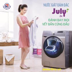 Nước giặt xả July 2X Sweet Pink - 3500ml Hồng_3