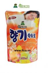 Nước xả mềm vải Sandokkaebi 1300ml - Freesia_3