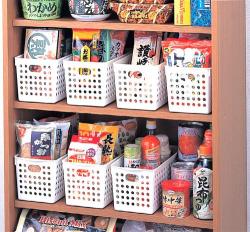 Rổ đựng đồ đa dụng Inomata size S - White_7