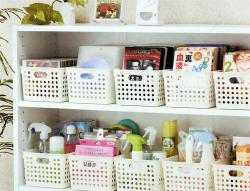 Rổ đựng đồ đa dụng Inomata size M - White_12