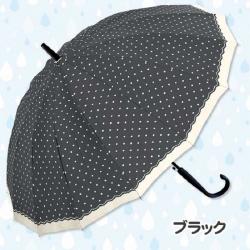 Ô dù đúc bấm khóa tự động Crux 55cm - Chấm bi_3