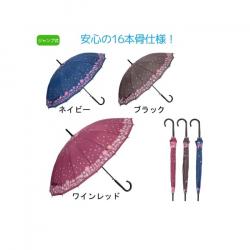 Ô dù đúc bấm khóa tự động Crux 55cm - Hoa anh đào_4