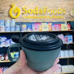 Cốc súp có nắp Inomata 300ml - Màu xanh_8