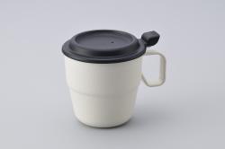 Cốc uống nước có nắp Inomata 360ml - Màu trắng_10