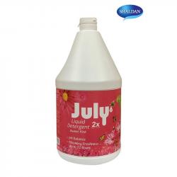 Nước giặt xả July 2X Sweet Pink - 3500ml Hồng_8