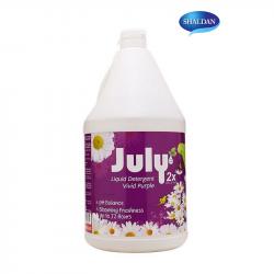 Nước giặt xả July 2X Vivid Purple - 3500ml Tím_2