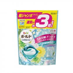 Túi 46 viên giặt xả Gelball Bold 3D - Màu xanh_A