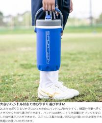 Bình giữ nhiệt thể thao Sportion One Touch 2 lít - Xanh Blue_10