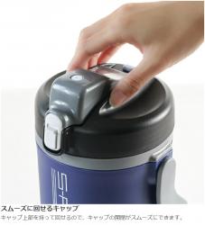 Bình giữ nhiệt thể thao Sportion One Touch 2 lít - Xanh mint_11