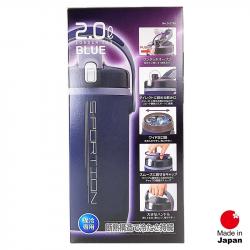 Bình giữ nhiệt thể thao Sportion One Touch 2 lít - Xanh Sapphire_19