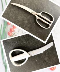 Kéo nhà bếp đầu cong Kai Magoroku - Màu trắng_12