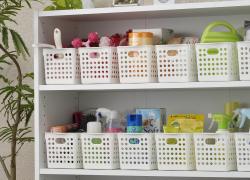 Rổ đựng đồ đa dụng Inomata size S - White_8