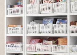 Rổ nhựa đa dụng Inomata size A4 - Màu trắng_6