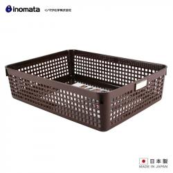 Rổ nhựa đa dụng Inomata size A4 - Màu nâu_11