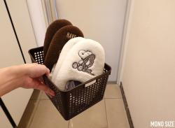 Rổ nhựa đa dụng Inomata size XL  - Màu nâu_4