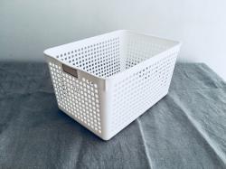 Rổ nhựa đa dụng Inomata size XL - Màu trắng_6