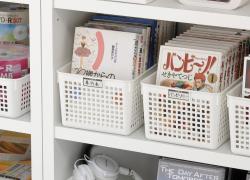 Rổ nhựa đa dụng Inomata size XL - Màu trắng_11