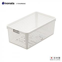 Rổ nhựa đa dụng Inomata size M - Màu trắng_13