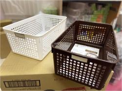 Rổ nhựa đa dụng Inomata size M - Màu trắng_6