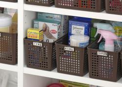 Rổ nhựa đa dụng Inomata size S - Màu trắng_12