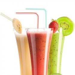 Set 100 chiếc ống hút Flexible Straw Ø6mmx210mm_6