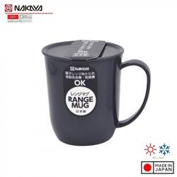Cốc nhựa có nắp Range Mug Monotone 300ml - Màu đen_A