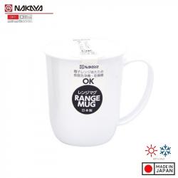 Cốc nhựa có nắp Range Mug Monotone 300ml - Màu trắng_A