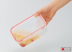 Hộp đựng thực phẩm chữ nhật Inomata 1.3L_2