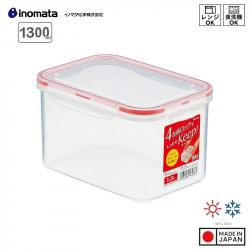 Hộp đựng thực phẩm chữ nhật Inomata 1.3L_A