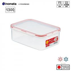 Hộp đựng thực phẩm chữ nhật Inomata1.3L_A