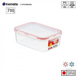 Hộp đựng thực phẩm chữ nhật Inomata 700ml_A