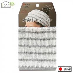 Khăn mũ trùm đầu khi tắm Towa Sangyo - Bản hẹp_A