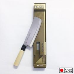 Dao thái làm bếp nắm gỗ đầu bằng Tsubaro Nikken Nhật Bản 29.5cm_A