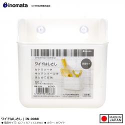 Giỏ đa dụng có núm hít chân không - màu trắng_5