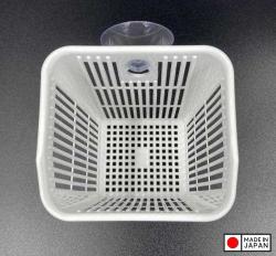 Giỏ đựng đũa, thìa hút chân không - màu Trắng_6