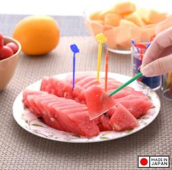 Hộp 25 tăm xiên trái cây hình gấu Chibikko Pick_2