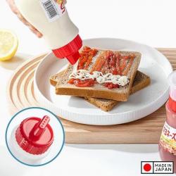 Chai đựng nước sốt Nakaya 260ml - Màu đỏ_3