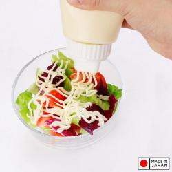 Chai đựng nước sốt Nakaya 260ml - Màu trắng_4